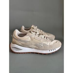 Reebok Galaxy 10 Running Shoes Sneaker Mens Size 9.5 Tan Beige Neutral EUC